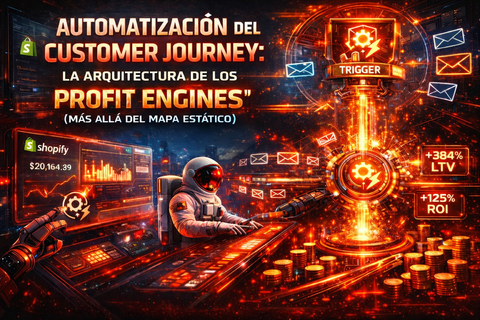 Automatización del Customer Journey: La Arquitectura de los 'Profit Engines' (Más allá del Mapa Estático)