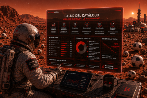 Salud del catálogo: análisis de productos y rendimiento