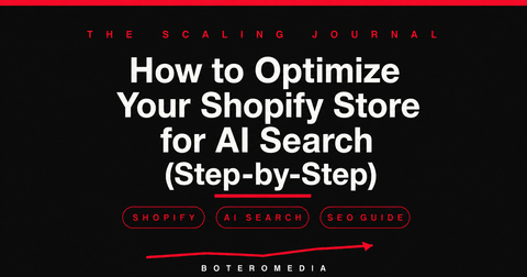How to Optimize Your Shopify Store for AI Search (Step-by-Step)