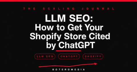 LLM SEO: How to Get Your Shopify Store Cited by ChatGPT