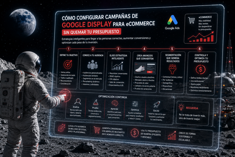 Cómo Configurar Campañas de Google Display para eCommerce Sin Quemar Tu Presupuesto