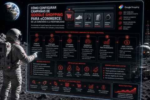 Cómo Configurar Campañas de Google Shopping para eCommerce: De la Conexión a la Rentabilidad