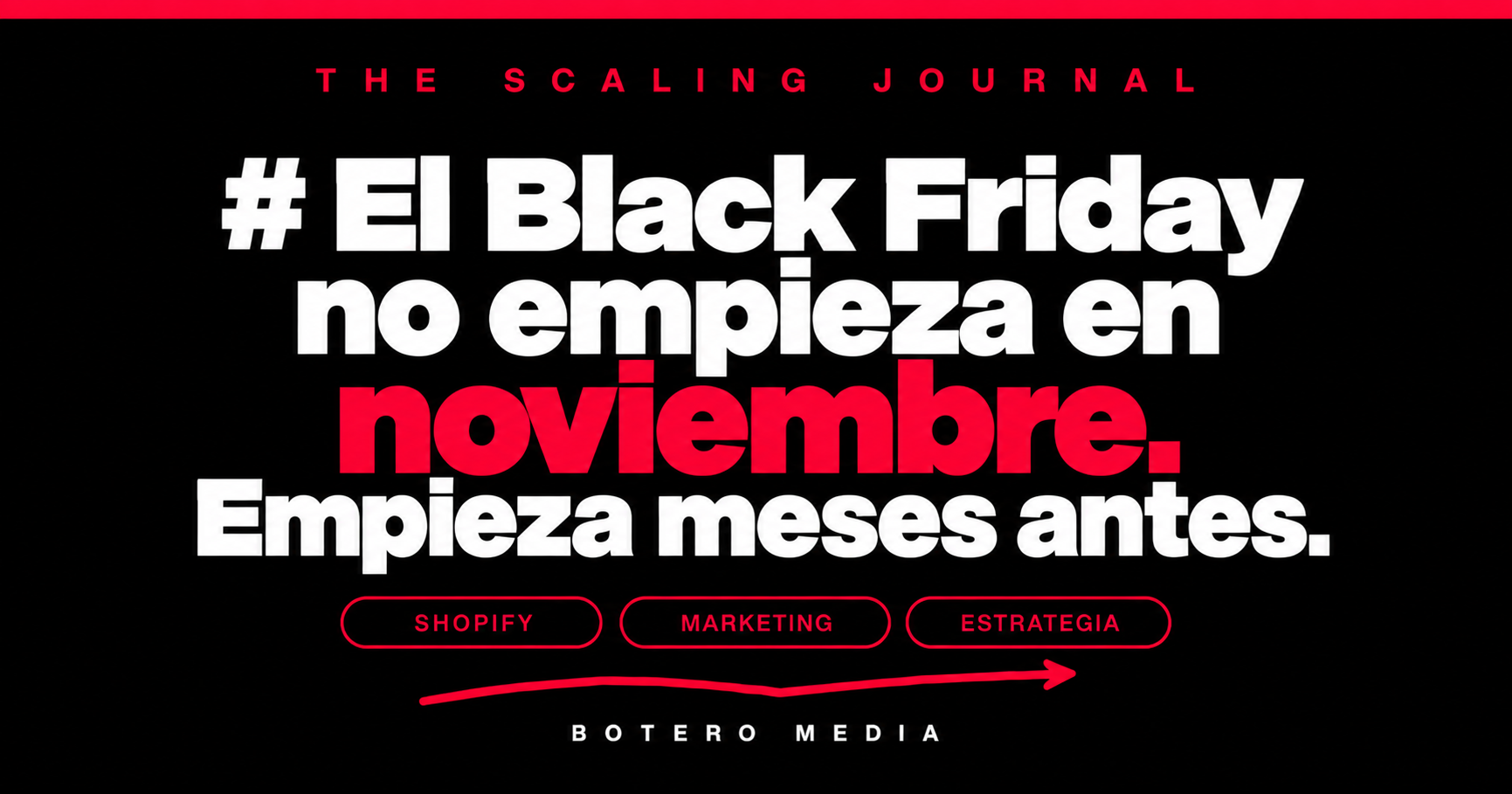 El Black Friday no empieza en noviembre. Empieza meses antes.