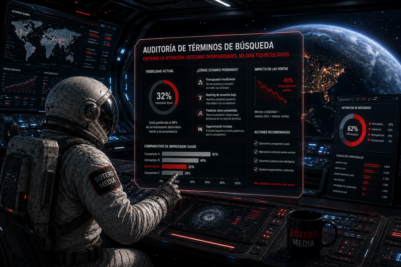 Intención: cómo auditar los términos de búsqueda.