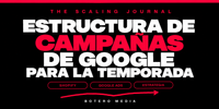 Estructura de campañas de Google para la temporada