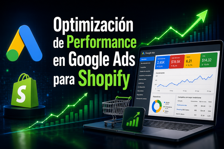 Optimización de Performance en Google Ads para Shopify: De los Datos a la Toma de Decisiones