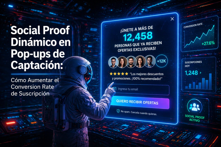 Social Proof Dinámico en Pop-ups de Captación: Guía Técnica para Escalar tu Conversion Rate en Shopify