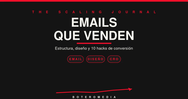 La Guía Definitiva para Diseñar Emails que Venden: Estructura, Diseño y 10 Hacks de Conversión