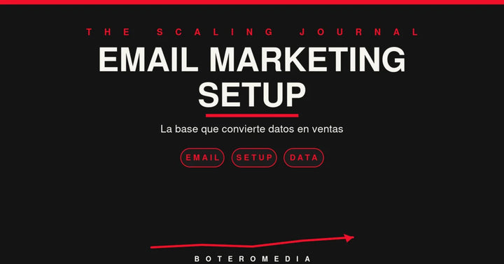 Email Marketing Setup: la base estratégica que convierte datos en ventas