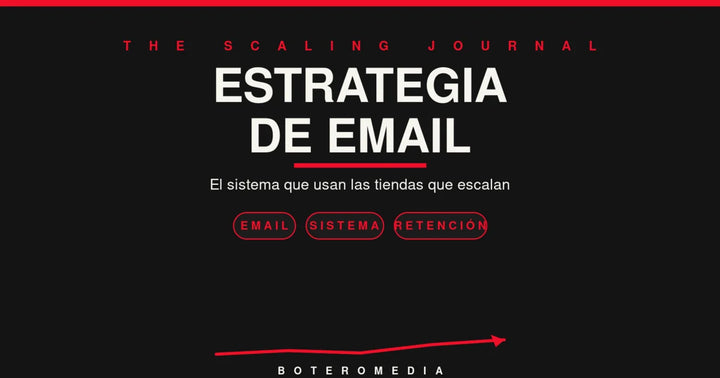 Estrategia de Email Marketing para Shopify: El Sistema que Usan las Tiendas que Realmente Escalan