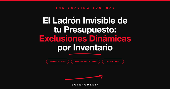 El Ladrón Invisible de tu Presupuesto: Automatiza el "Sculpting" de Palabras Clave entre Shopify y Google Ads