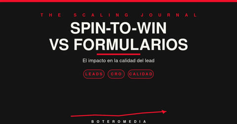 El Dilema de la Captación: Gamificación (Spin-to-Win) vs. Formularios Tradicionales y su Impacto en la Calidad del Lead