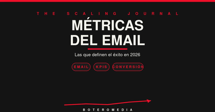 Las métricas que definen el éxito en el email 2026