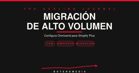 La Arquitectura de una Migración de Alto Volumen: Configuración de Omnisend para Shopify Plus