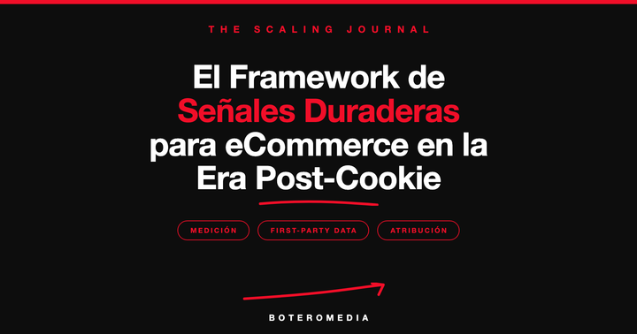 El Framework de Señales Duraderas: Tu 'Fuente de la Verdad' para eCommerce en la Era Post-Cookie