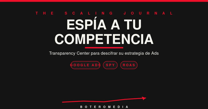 Cómo ver los anuncios de Google Ads de tu competencia usando el Transparency Center (y descifrar su estrategia de ROAS)