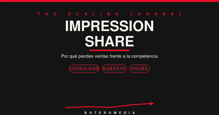 Visibilidad / Impression Share: por qué estamos perdiendo ventas frente a la competencia